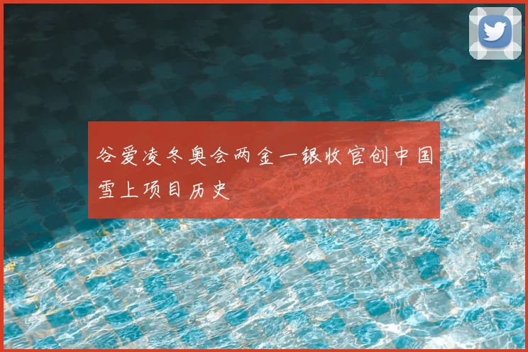 谷爱凌冬奥会两金一银收官创中国雪上项目历史